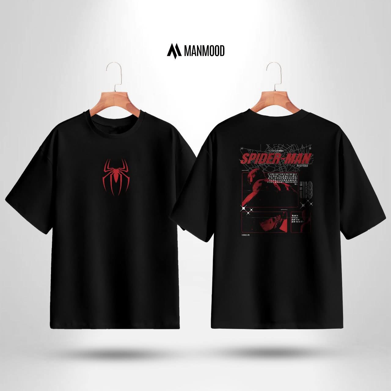 Manmood Printed Drop Shoulder T shirt